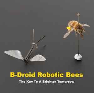 B-Droid: Robotic Bees The Key to Brighter Tomorrow