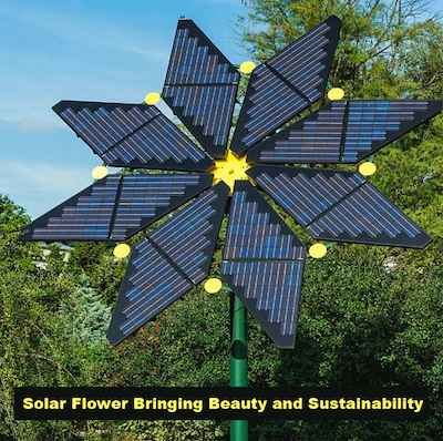 Solar Flower: Bringing Beauty And Sustainability To Your Yard